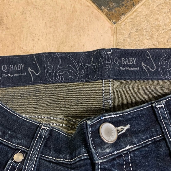 Wrangler Q Baby Mid Rise Boot Cut Jeans 5/6 X 30 - Picture 8 of 16